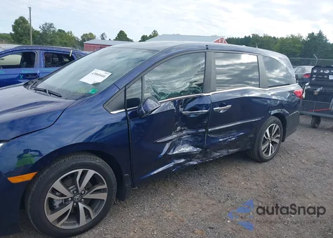 2024 Honda Odyssey Touring from USA, damaged, VIN 5FNRL6H83RB039661